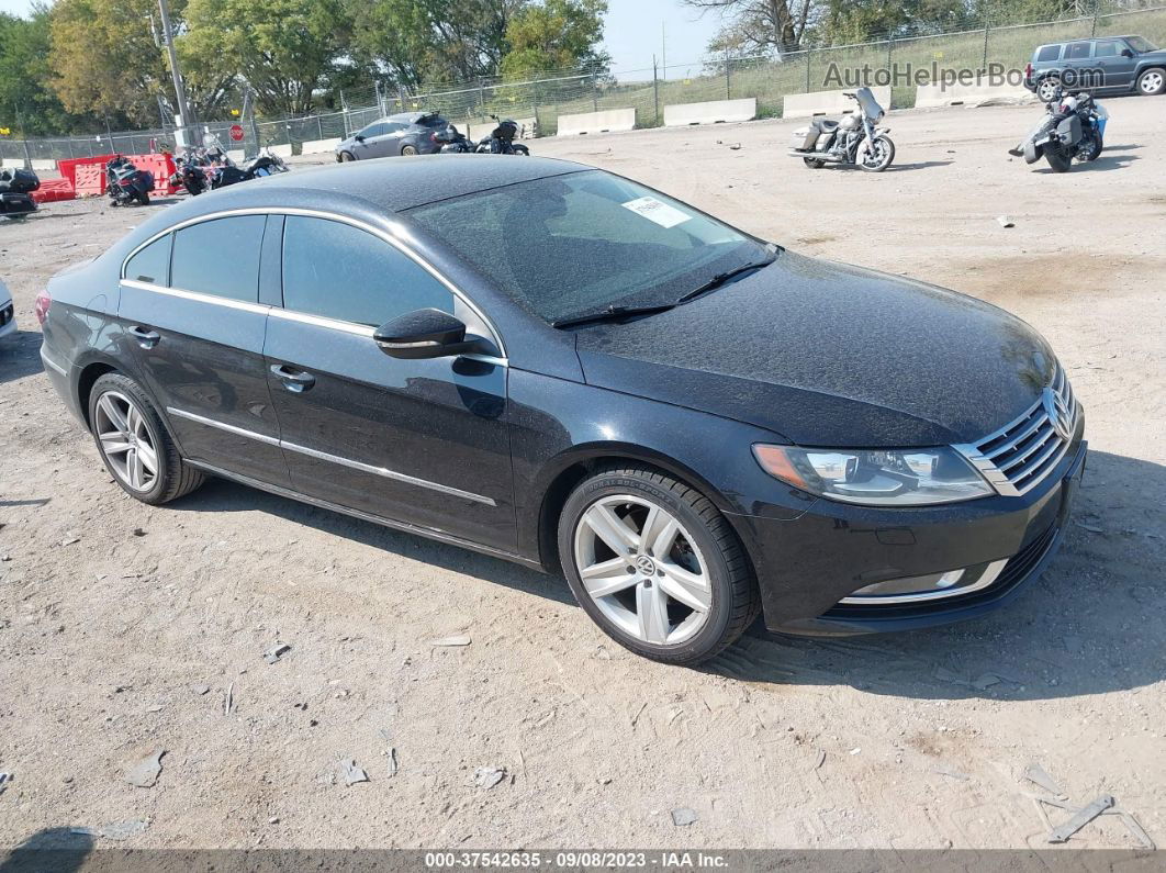 2013 Volkswagen Cc 2.0t Sport Black vin: WVWBP7AN0DE560522