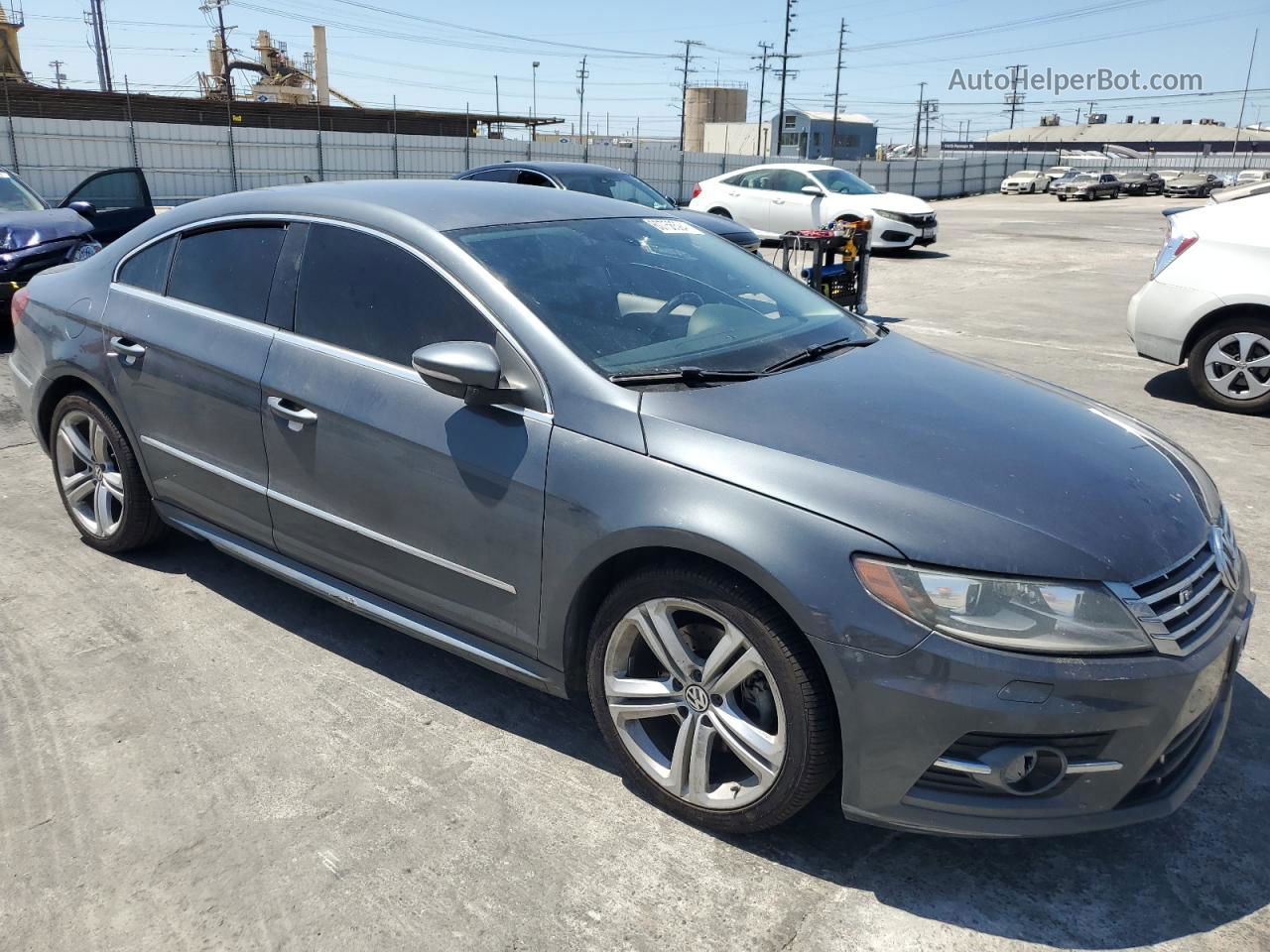 2013 Volkswagen Cc Sport Gray vin: WVWBP7AN0DE561279