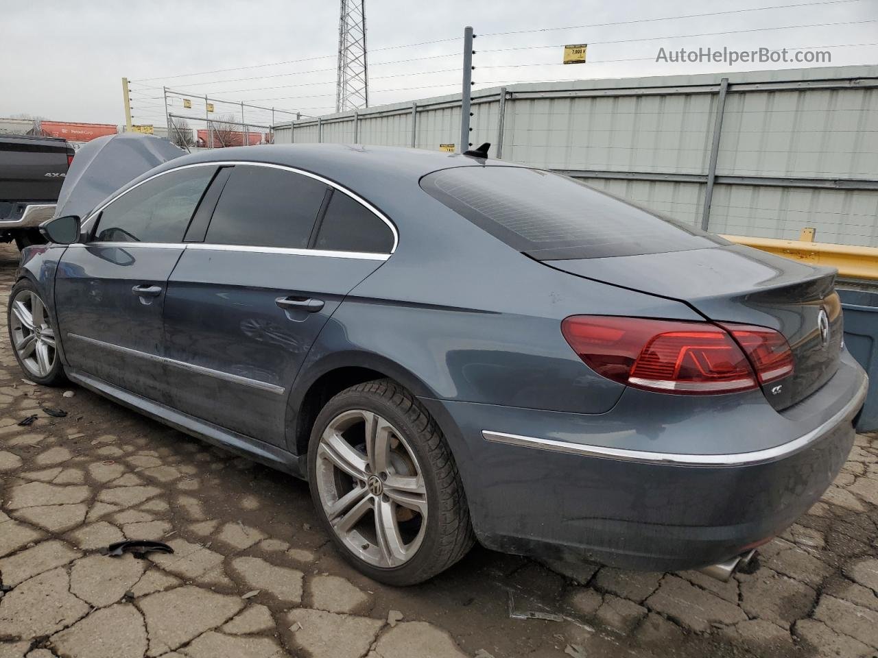 2013 Volkswagen Cc Sport Blue vin: WVWBP7AN0DE562707