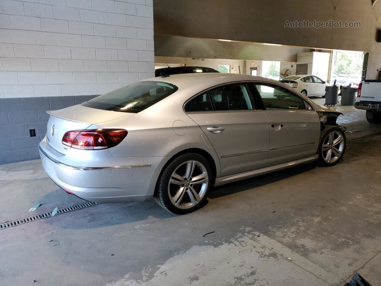 2014 Volkswagen Cc Sport Silver vin: WVWBP7AN0EE518871