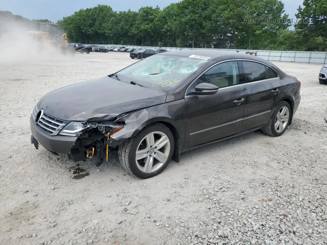 2014 Volkswagen Cc Sport Brown vin: WVWBP7AN0EE523925