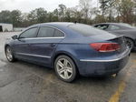 2014 Volkswagen Cc Sport Blue vin: WVWBP7AN0EE529322