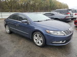 2014 Volkswagen Cc Sport Blue vin: WVWBP7AN0EE529322