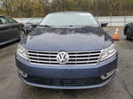 2014 Volkswagen Cc Sport Blue vin: WVWBP7AN0EE529322