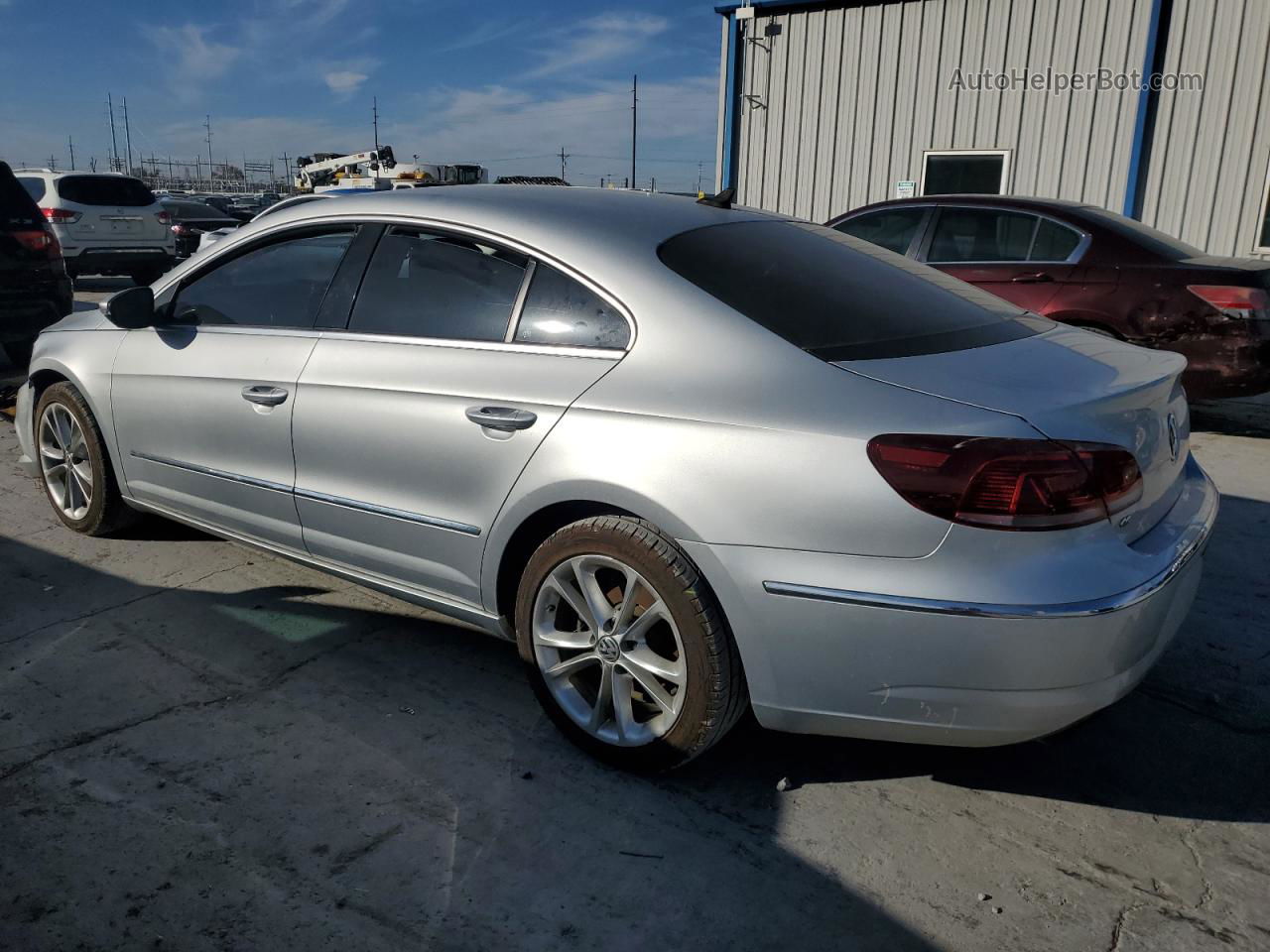 2016 Volkswagen Cc Base Серый vin: WVWBP7AN0GE511115