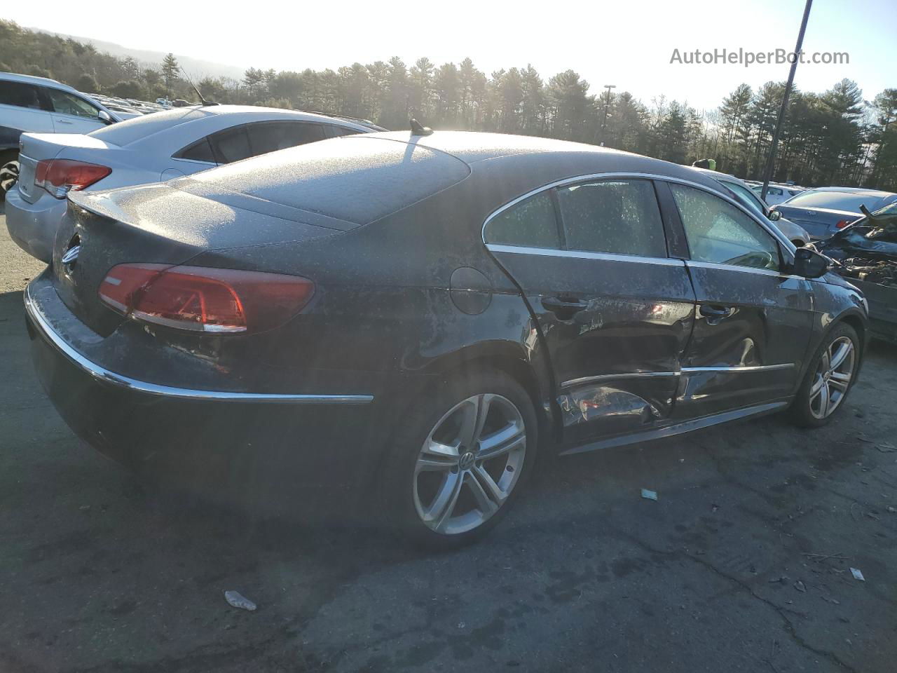 2016 Volkswagen Cc Base Black vin: WVWBP7AN0GE512992