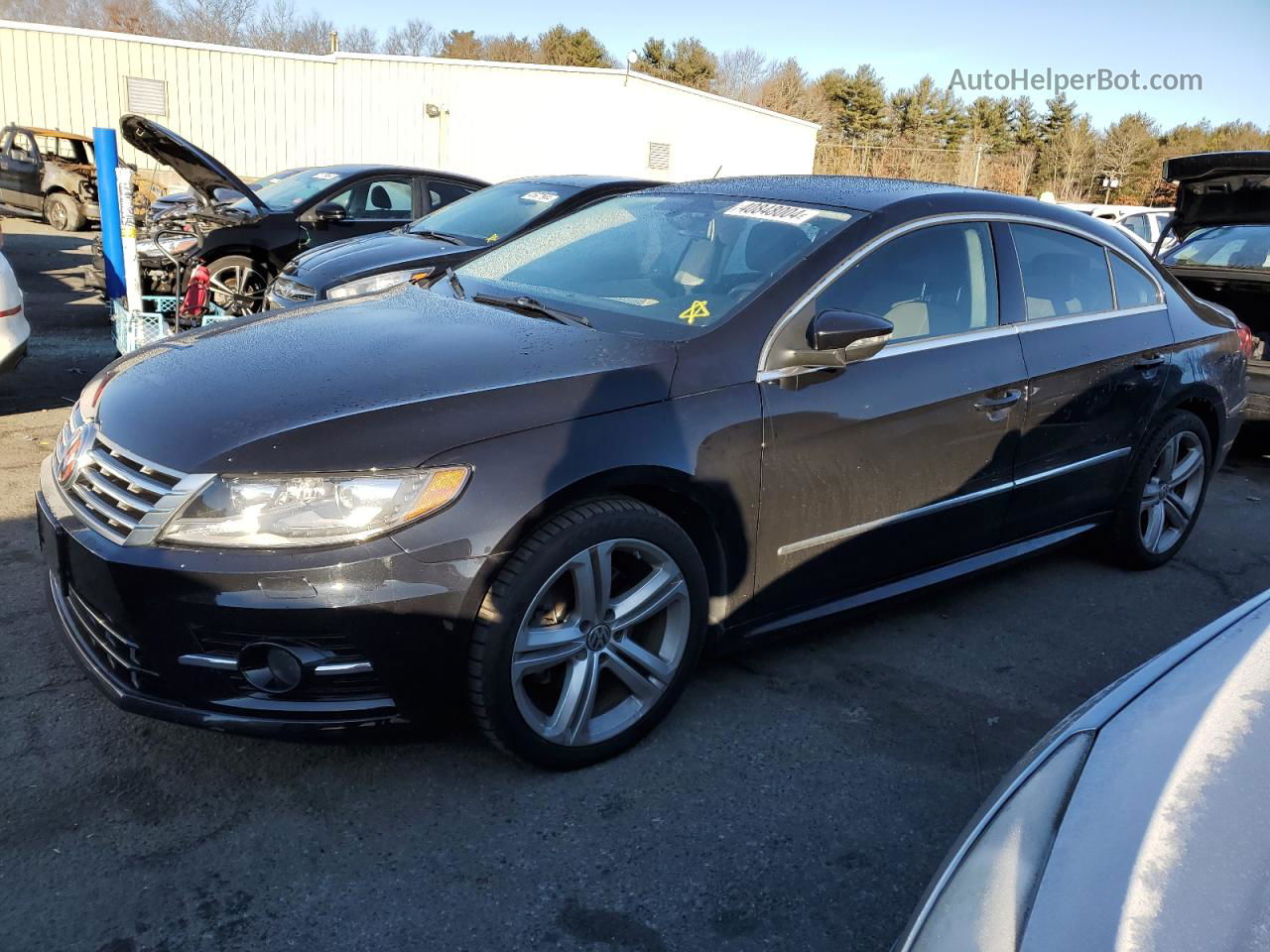 2016 Volkswagen Cc Base Black vin: WVWBP7AN0GE512992