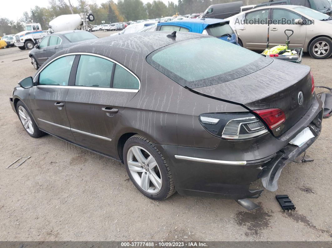 2016 Volkswagen Cc Sport Коричневый vin: WVWBP7AN0GE517898