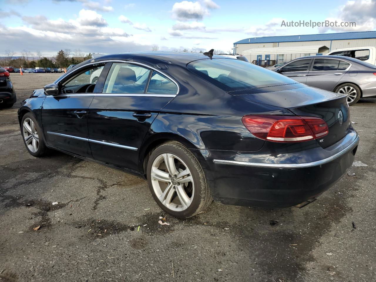 2013 Volkswagen Cc Sport Черный vin: WVWBP7AN1DE500488