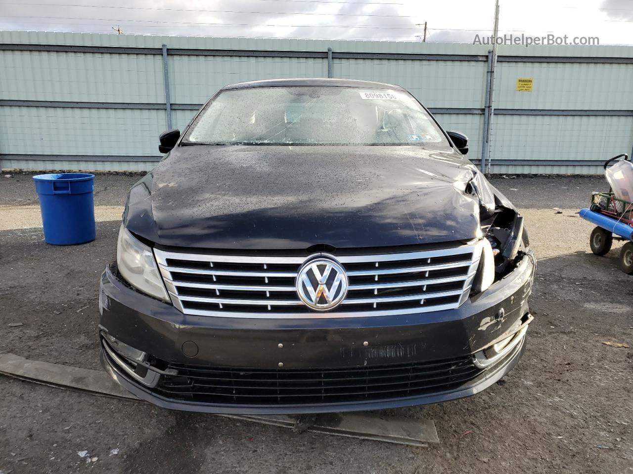 2013 Volkswagen Cc Sport Черный vin: WVWBP7AN1DE500488