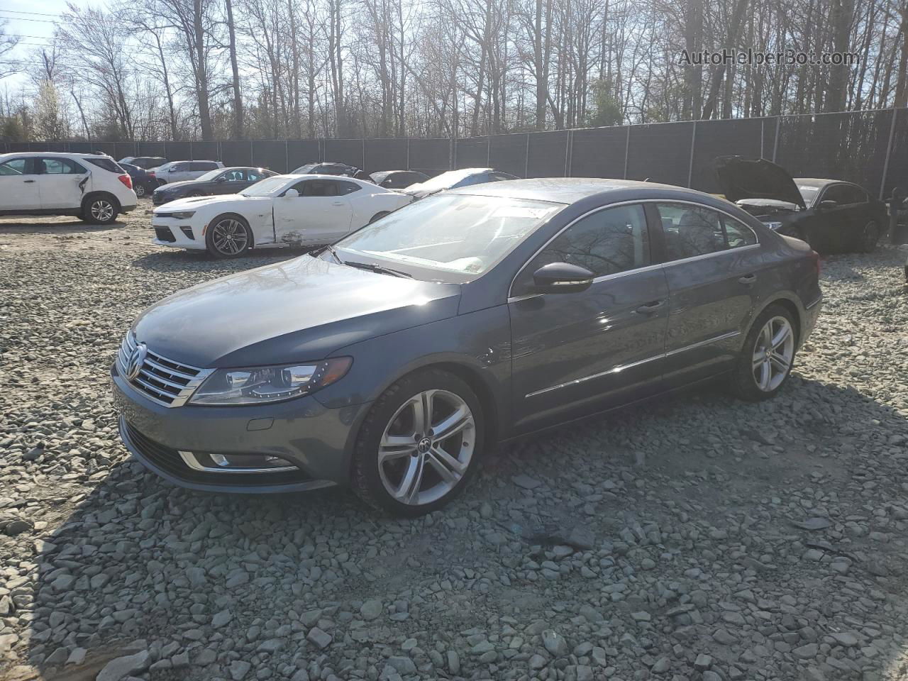 2013 Volkswagen Cc Sport Charcoal vin: WVWBP7AN1DE505304