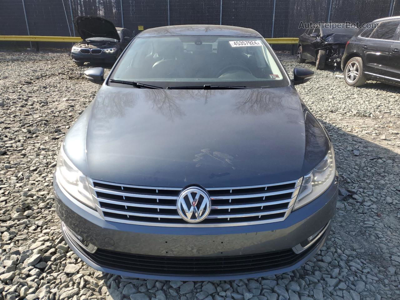 2013 Volkswagen Cc Sport Charcoal vin: WVWBP7AN1DE505304