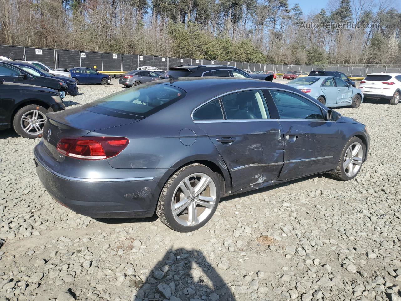 2013 Volkswagen Cc Sport Charcoal vin: WVWBP7AN1DE505304