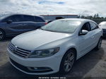 2013 Volkswagen Cc 2.0t Sport White vin: WVWBP7AN1DE505321