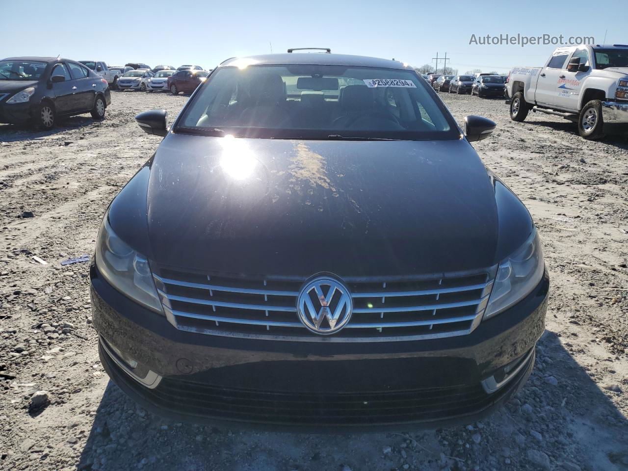 2013 Volkswagen Cc Sport Черный vin: WVWBP7AN1DE521566