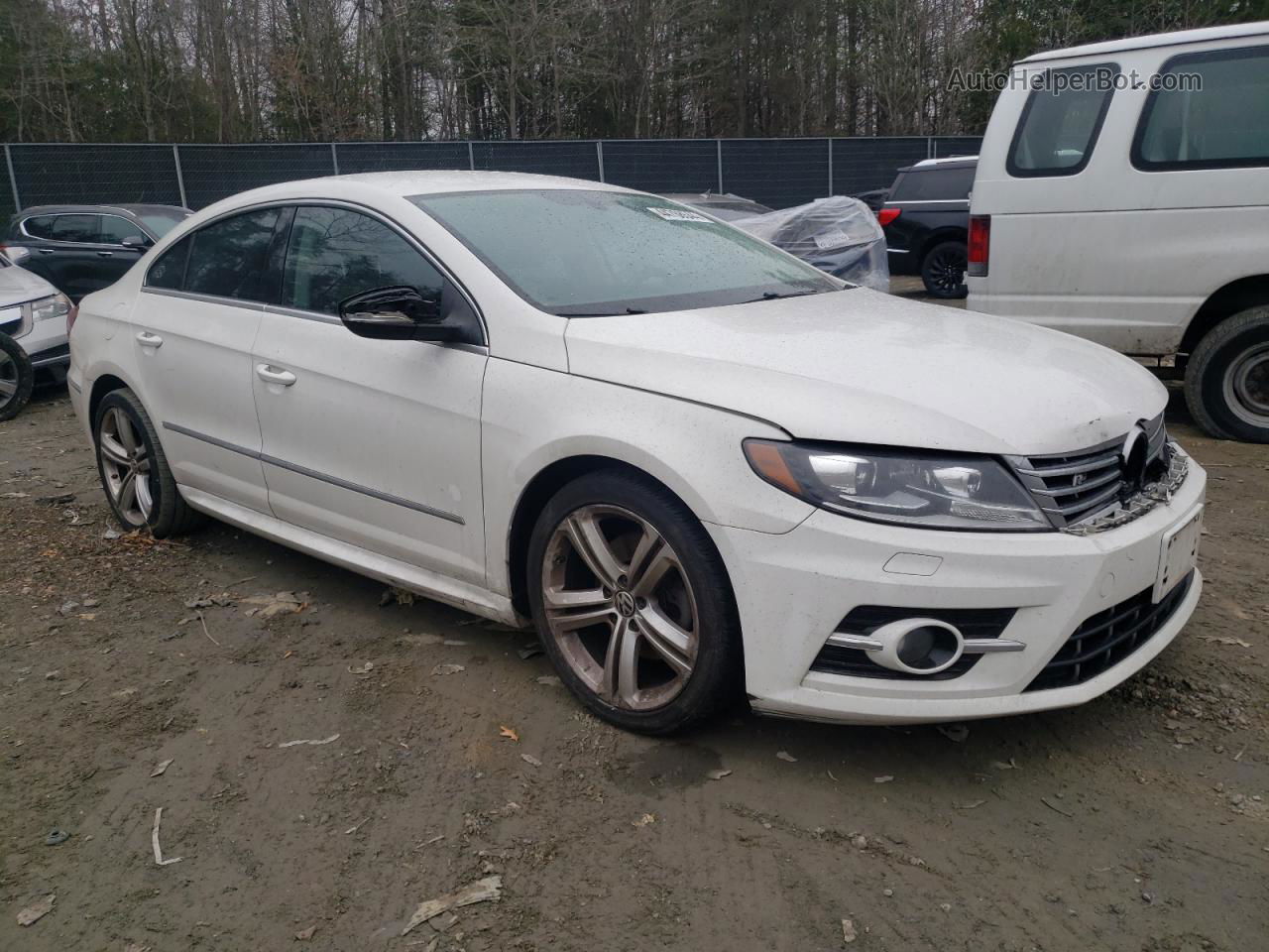 2014 Volkswagen Cc Sport Белый vin: WVWBP7AN1EE502159