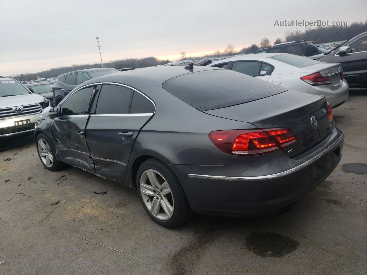 2016 Volkswagen Cc Base Gray vin: WVWBP7AN1GE501550