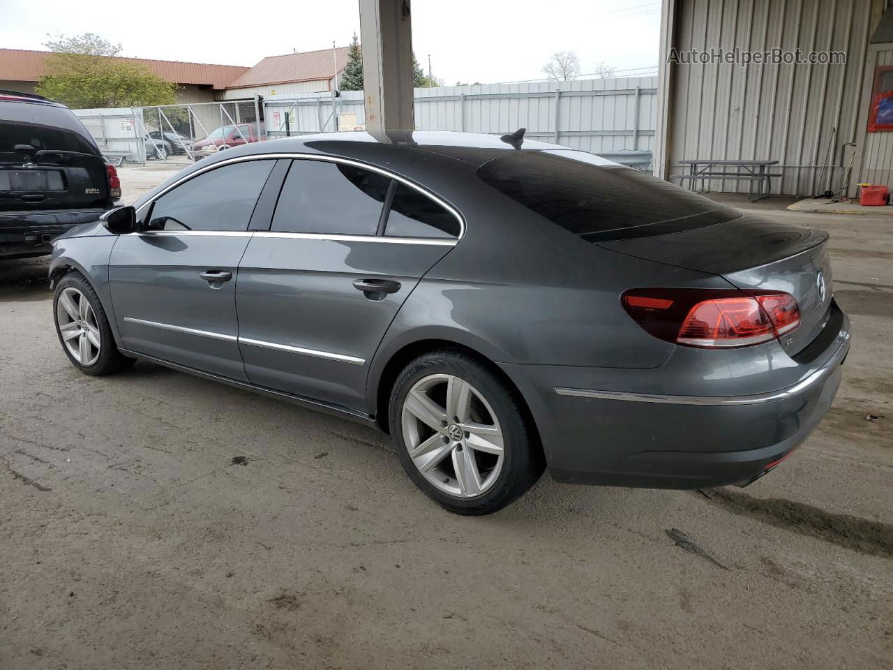 2016 Volkswagen Cc Base Gray vin: WVWBP7AN1GE515609