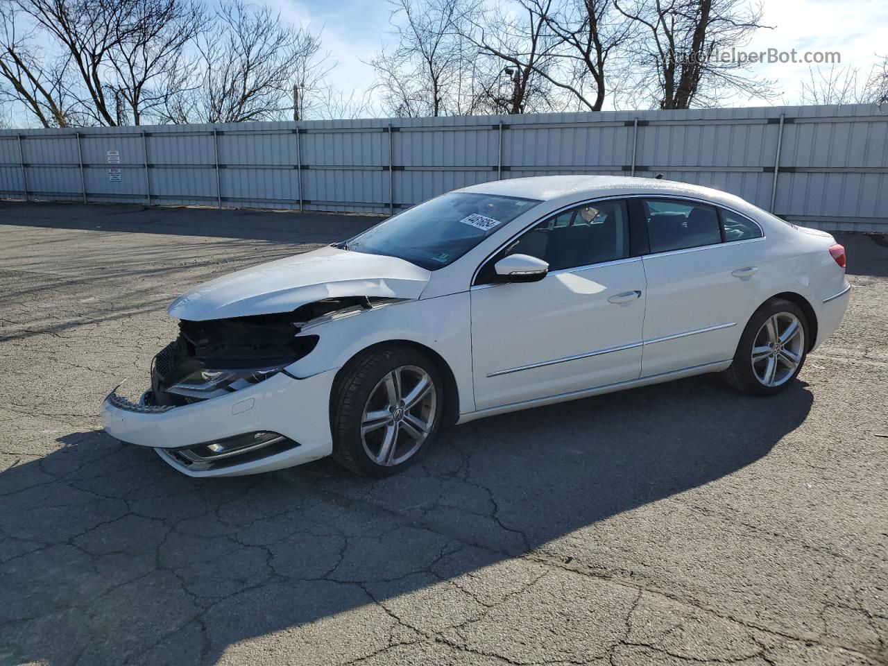 2013 Volkswagen Cc Sport Белый vin: WVWBP7AN2DE500046