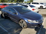 2013 Volkswagen Cc Sport Blue vin: WVWBP7AN2DE504534