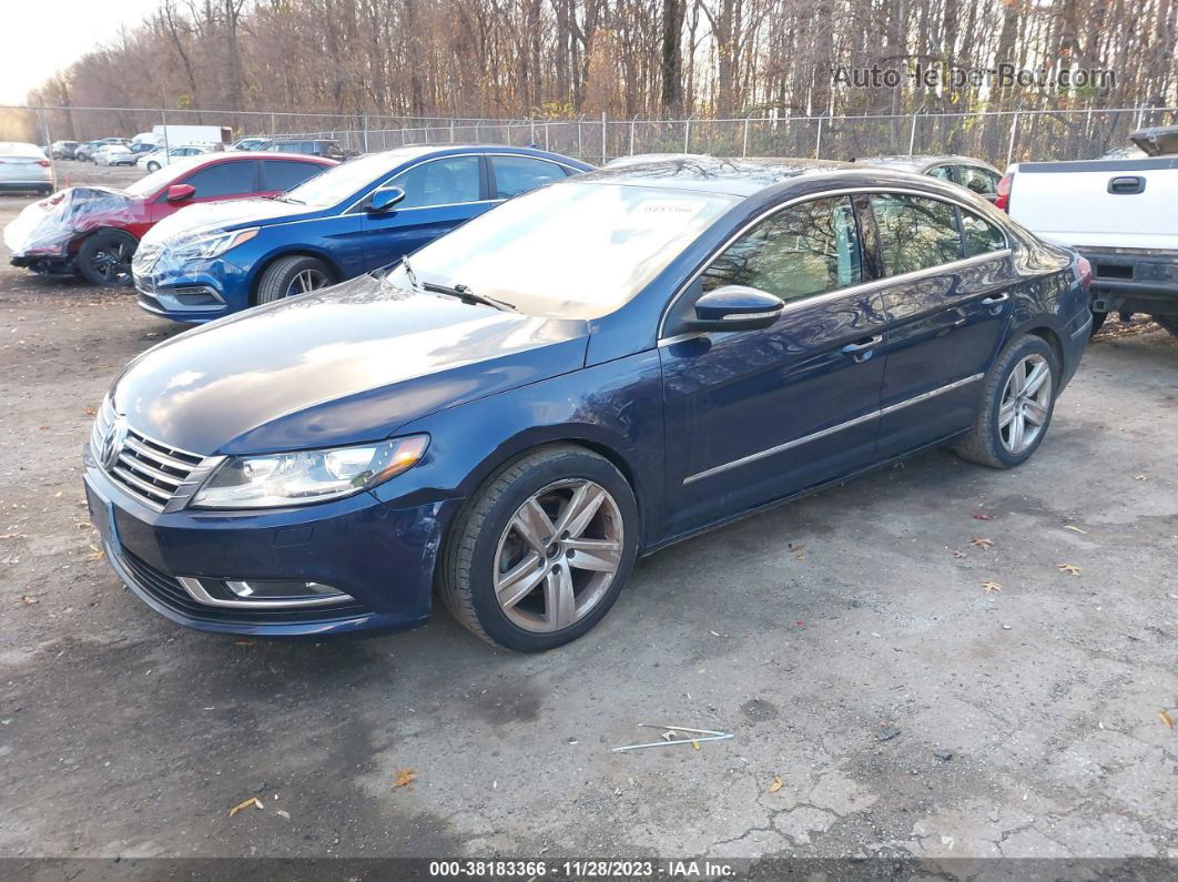 2013 Volkswagen Cc 2.0t Sport Синий vin: WVWBP7AN2DE520023