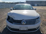 2013 Volkswagen Cc Sport White vin: WVWBP7AN2DE523259