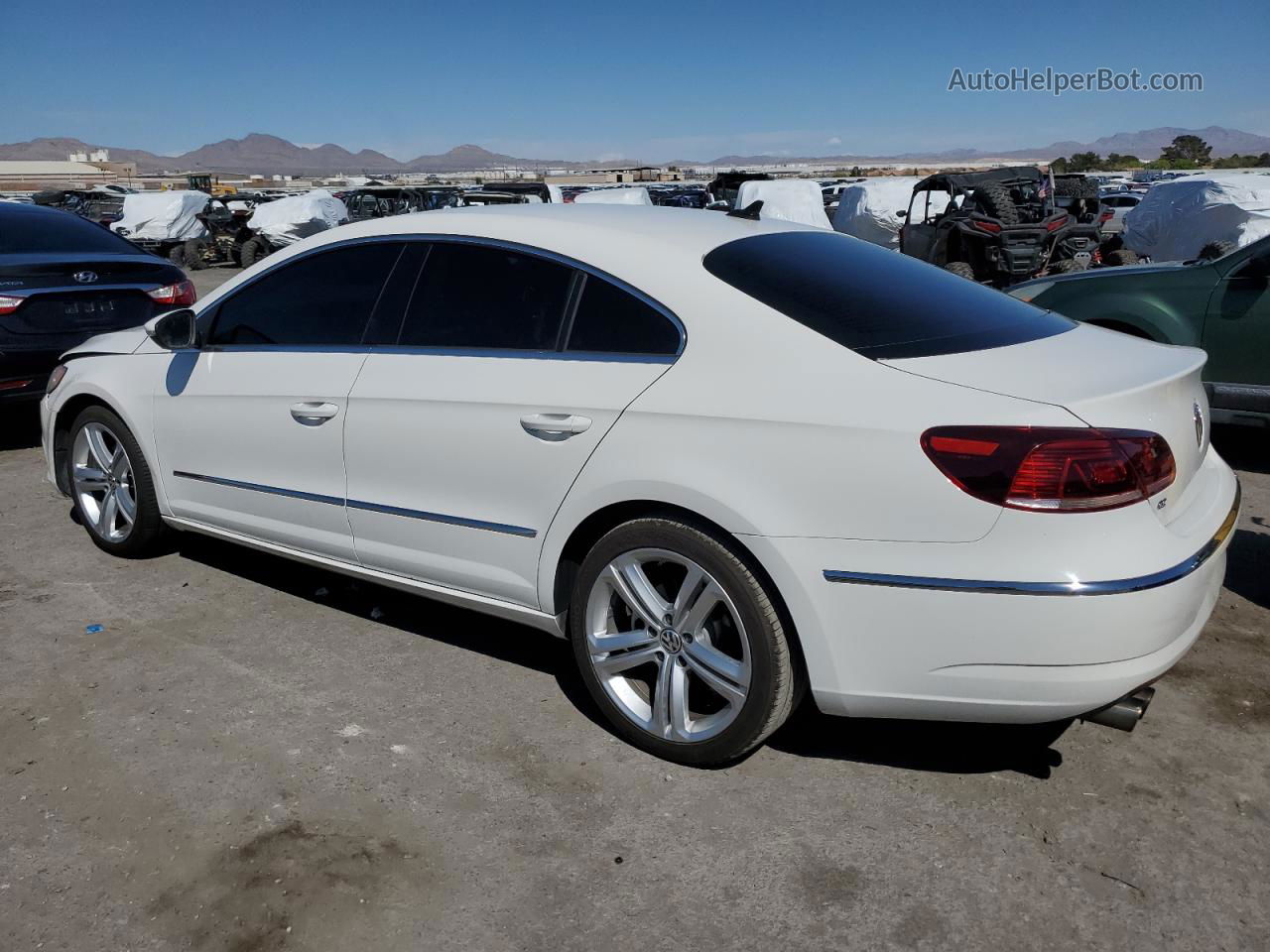 2013 Volkswagen Cc Sport White vin: WVWBP7AN2DE529658