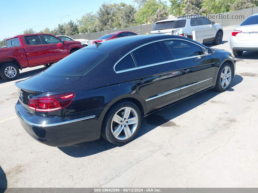 2013 Volkswagen Cc 2.0t Sport Black vin: WVWBP7AN2DE558156