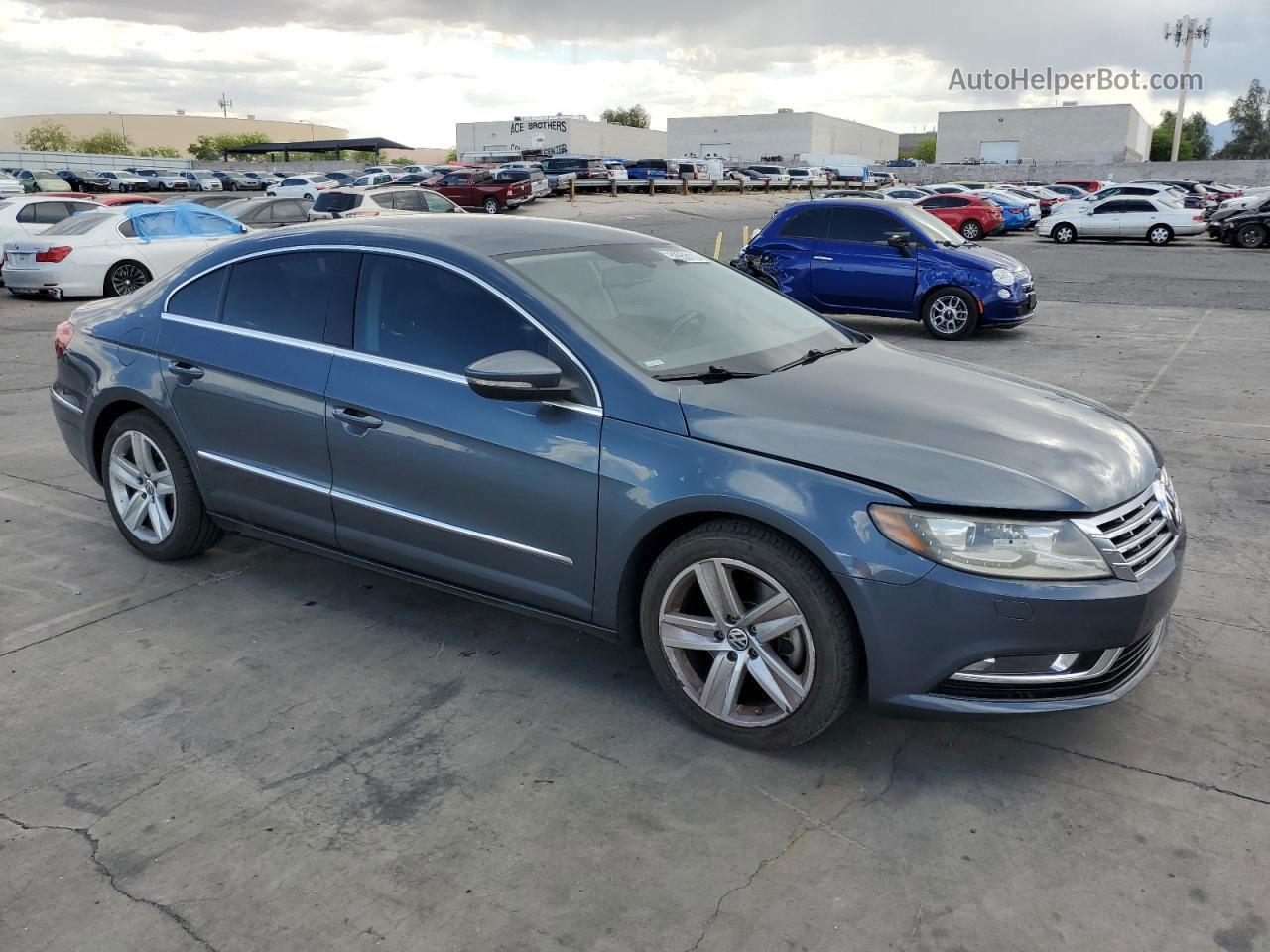 2014 Volkswagen Cc Sport Серый vin: WVWBP7AN2EE502753