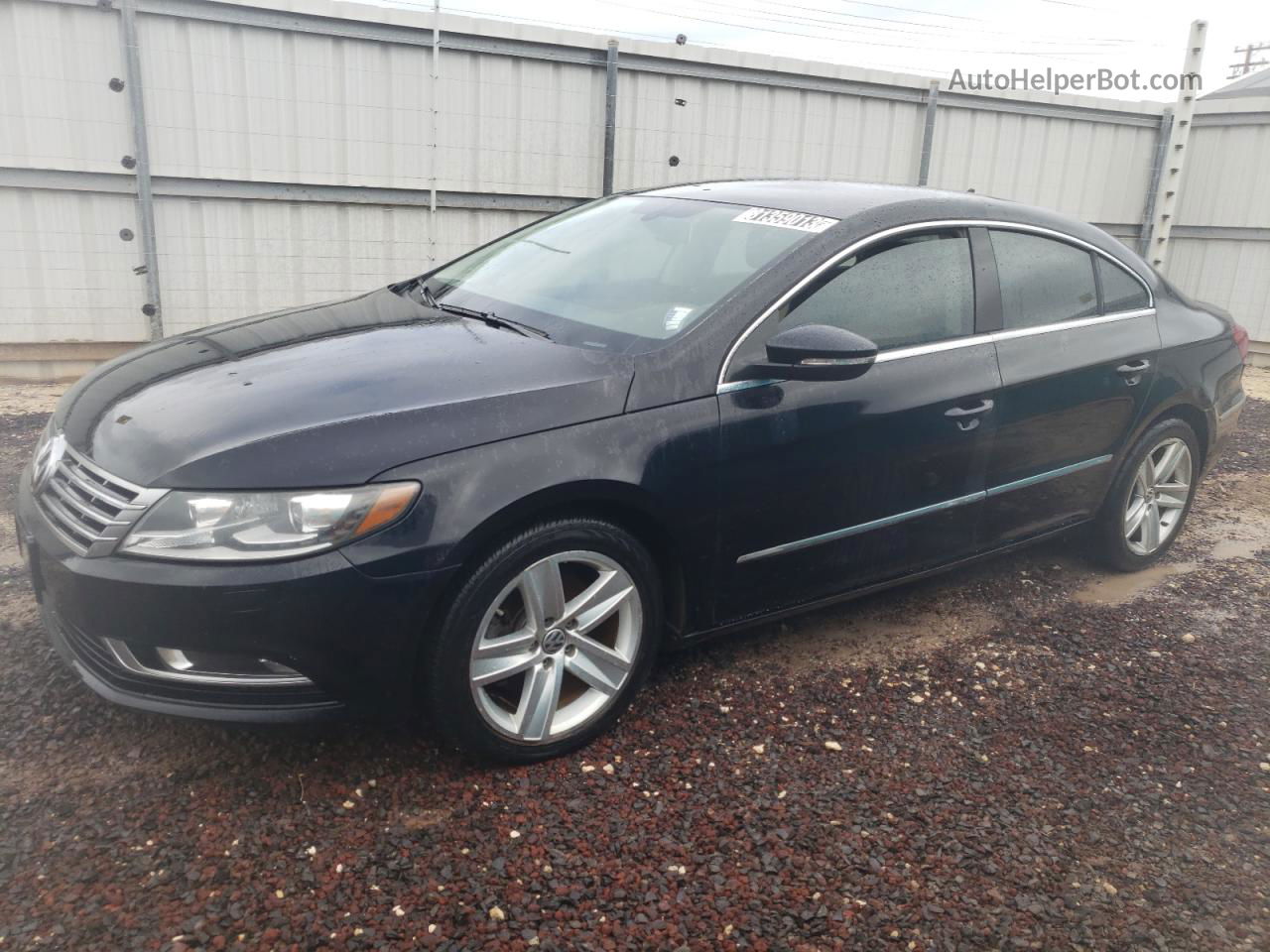 2014 Volkswagen Cc Sport Black vin: WVWBP7AN2EE517513