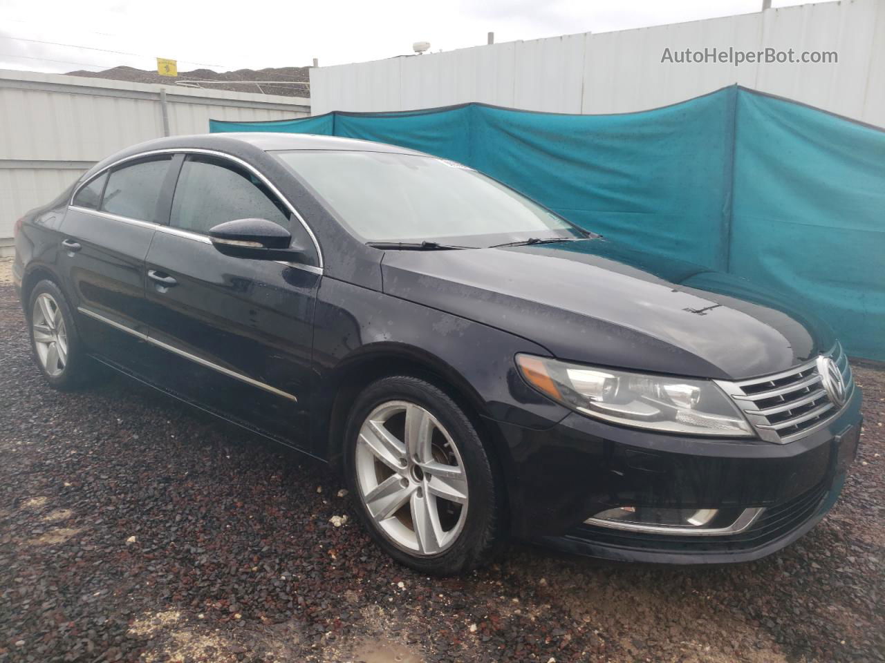 2014 Volkswagen Cc Sport Black vin: WVWBP7AN2EE517513