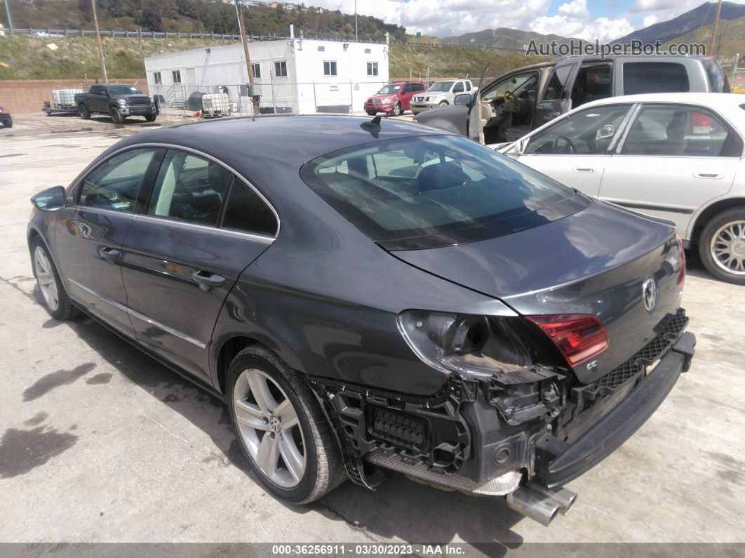 2014 Volkswagen Cc Sport Gray vin: WVWBP7AN2EE526938