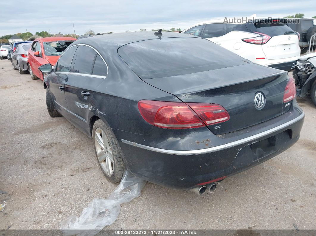 2014 Volkswagen Cc 2.0t Sport Black vin: WVWBP7AN2EE536241