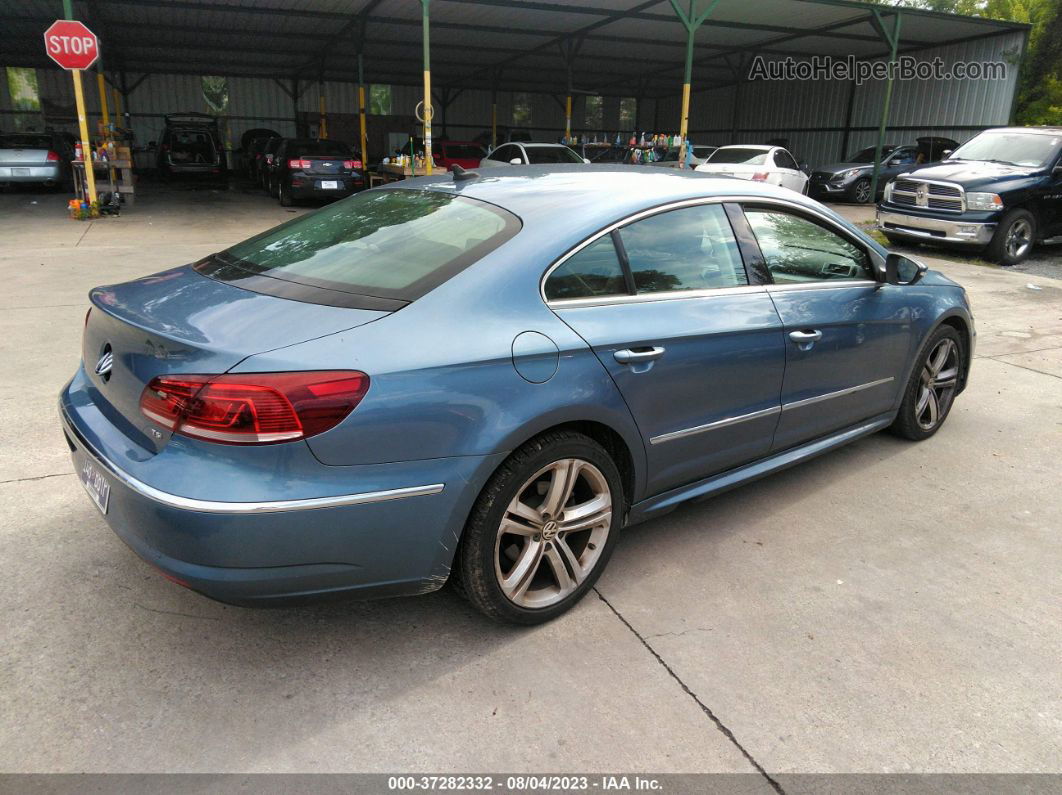 2016 Volkswagen Cc R-line Blue vin: WVWBP7AN2GE502156