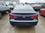 2013 Volkswagen Cc Sport Blue vin: WVWBP7AN3DE517728