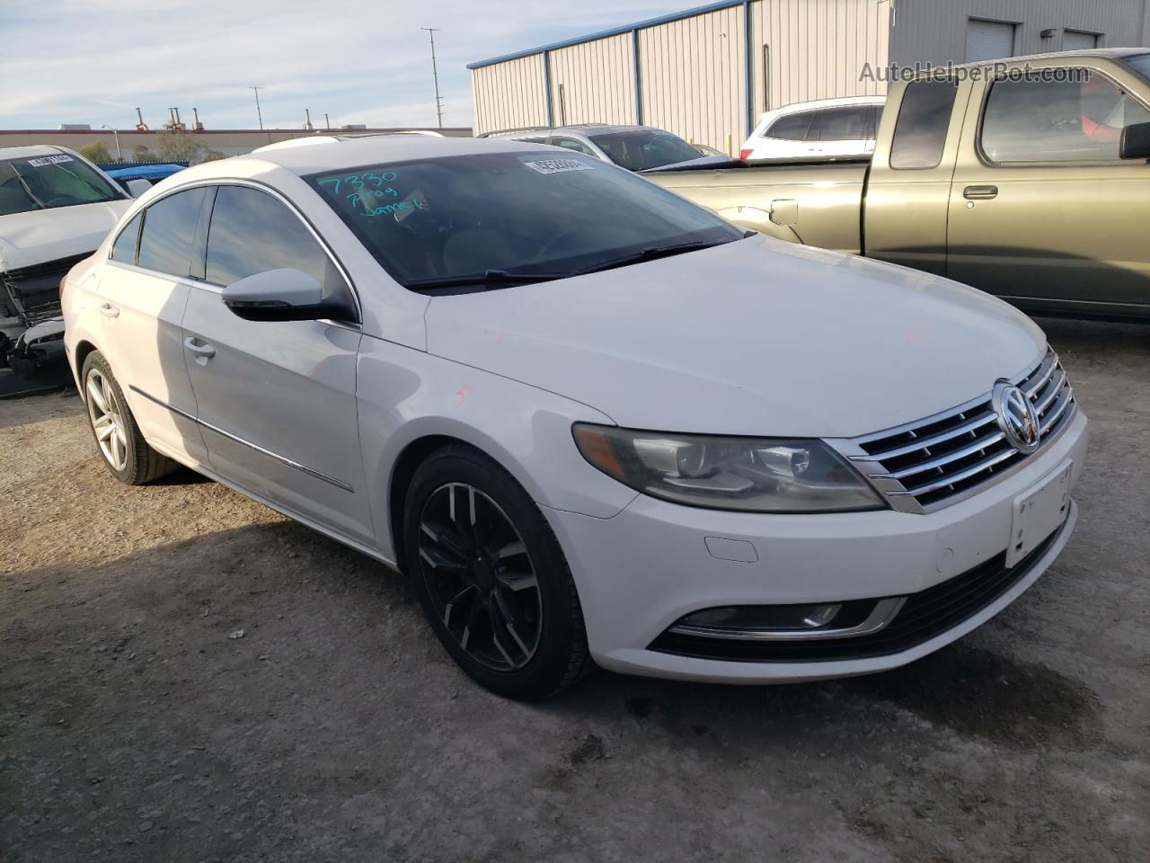 2013 Volkswagen Cc Sport Белый vin: WVWBP7AN3DE571532