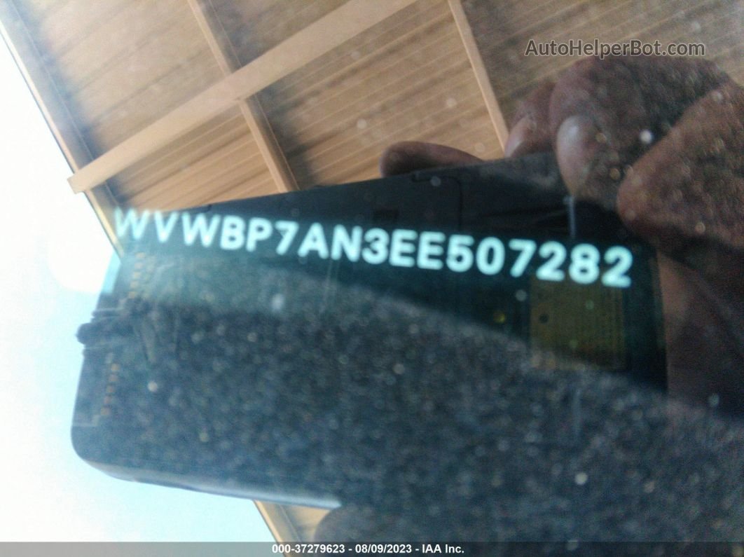 2014 Volkswagen Cc Sport Черный vin: WVWBP7AN3EE507282