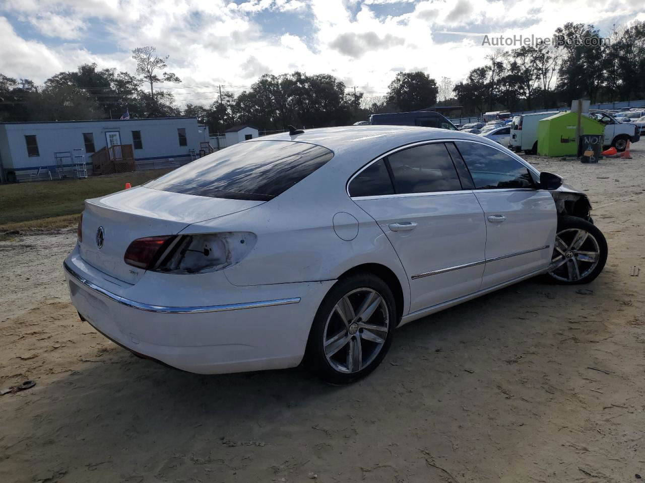 2014 Volkswagen Cc Sport Белый vin: WVWBP7AN3EE522011