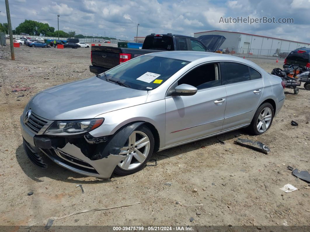 2014 Volkswagen Cc 2.0t Sport Silver vin: WVWBP7AN3EE525894