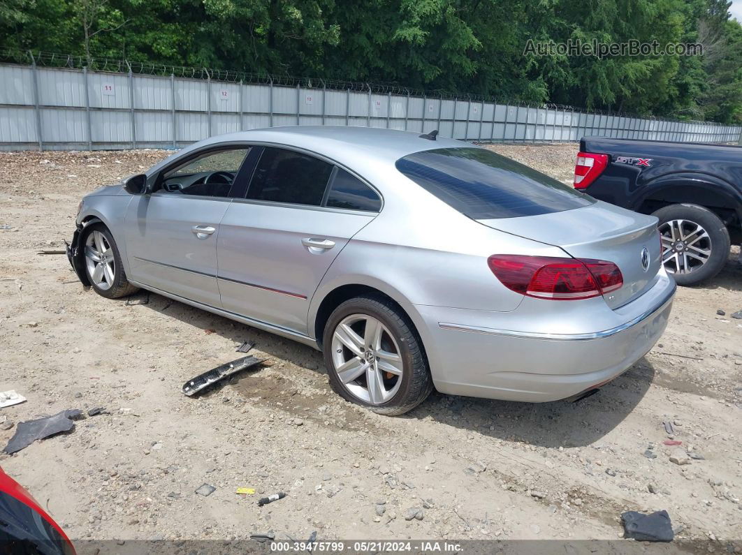 2014 Volkswagen Cc 2.0t Sport Silver vin: WVWBP7AN3EE525894