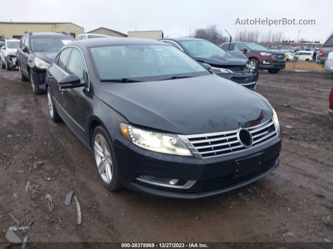 2014 Volkswagen Cc 2.0t Sport Черный vin: WVWBP7AN3EE533316