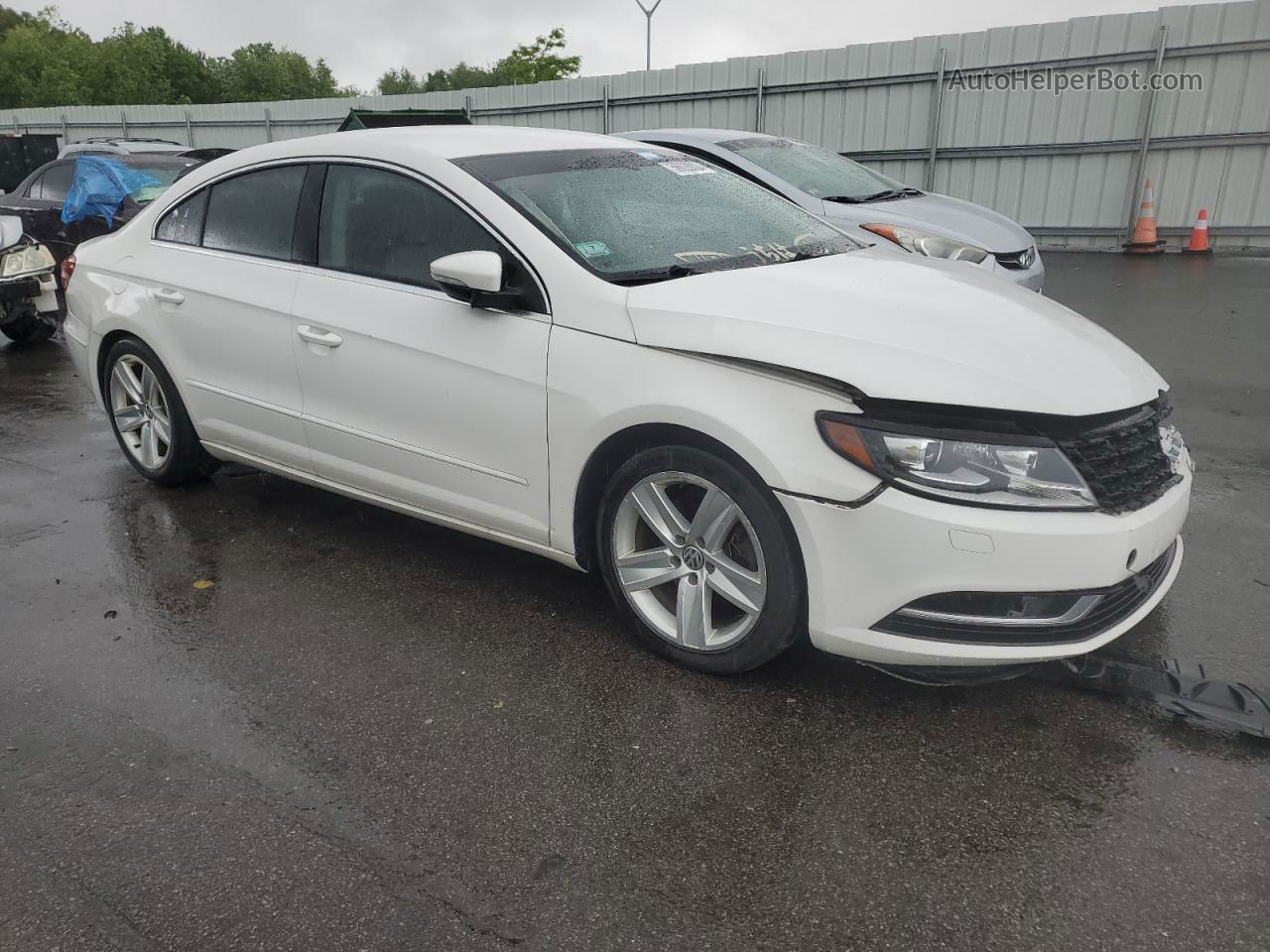 2014 Volkswagen Cc Sport Белый vin: WVWBP7AN3EE534272