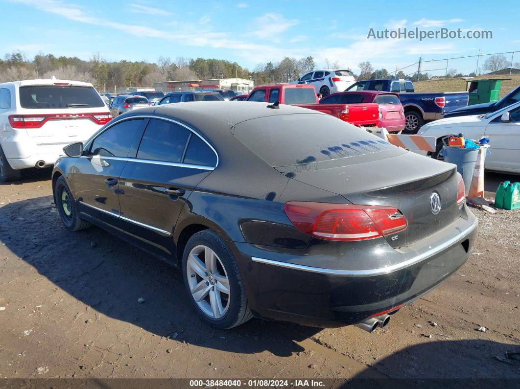 2014 Volkswagen Cc 2.0t Sport Black vin: WVWBP7AN3EE537480