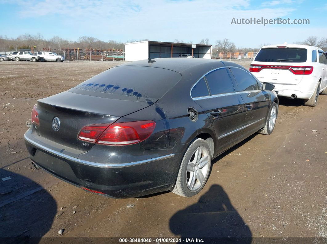 2014 Volkswagen Cc 2.0t Sport Black vin: WVWBP7AN3EE537480