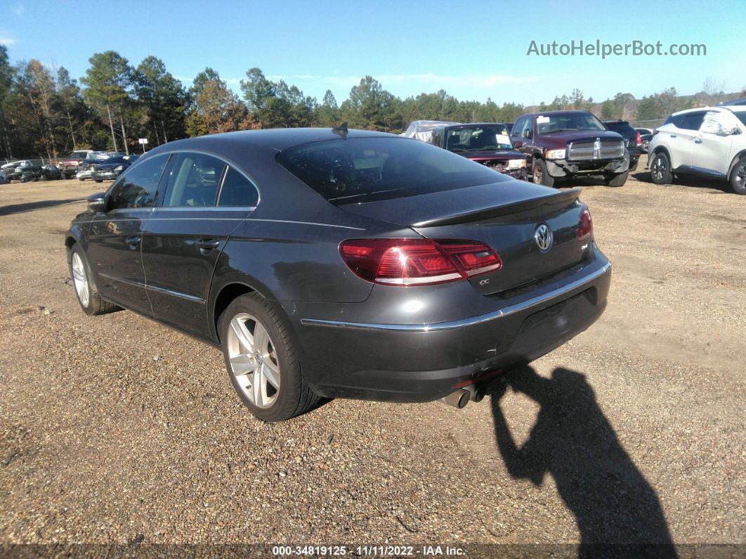 2014 Volkswagen Cc Sport Gray vin: WVWBP7AN3EE537947