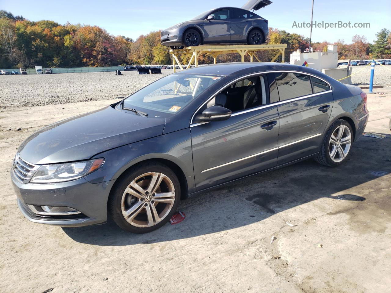 2013 Volkswagen Cc Sport Серый vin: WVWBP7AN4DE502266