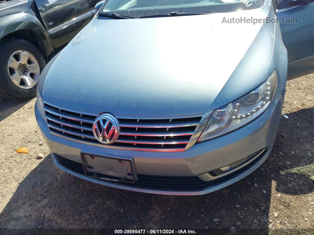 2013 Volkswagen Cc 2.0t Sport Light Blue vin: WVWBP7AN4DE503904