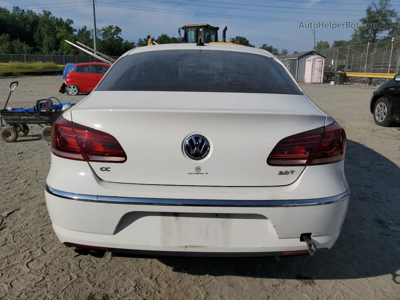 2013 Volkswagen Cc Sport Белый vin: WVWBP7AN4DE519746