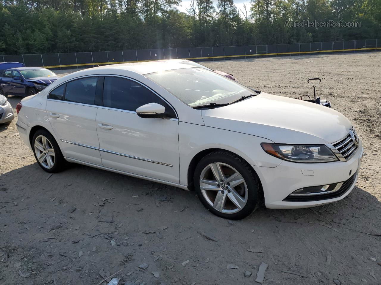 2013 Volkswagen Cc Sport Белый vin: WVWBP7AN4DE519746