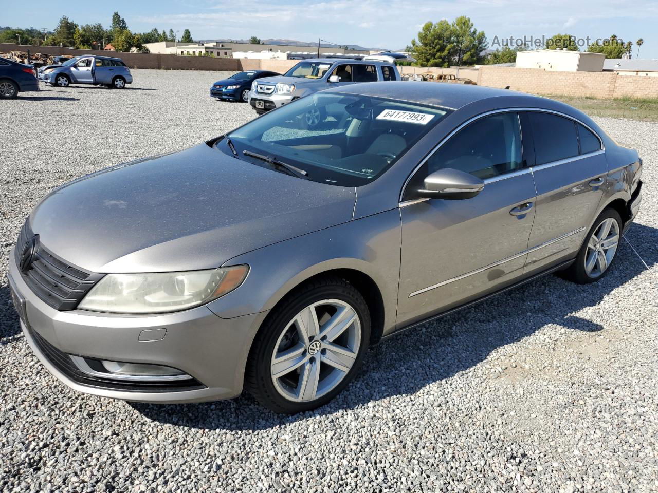 2013 Volkswagen Cc Sport Золотой vin: WVWBP7AN4DE563424